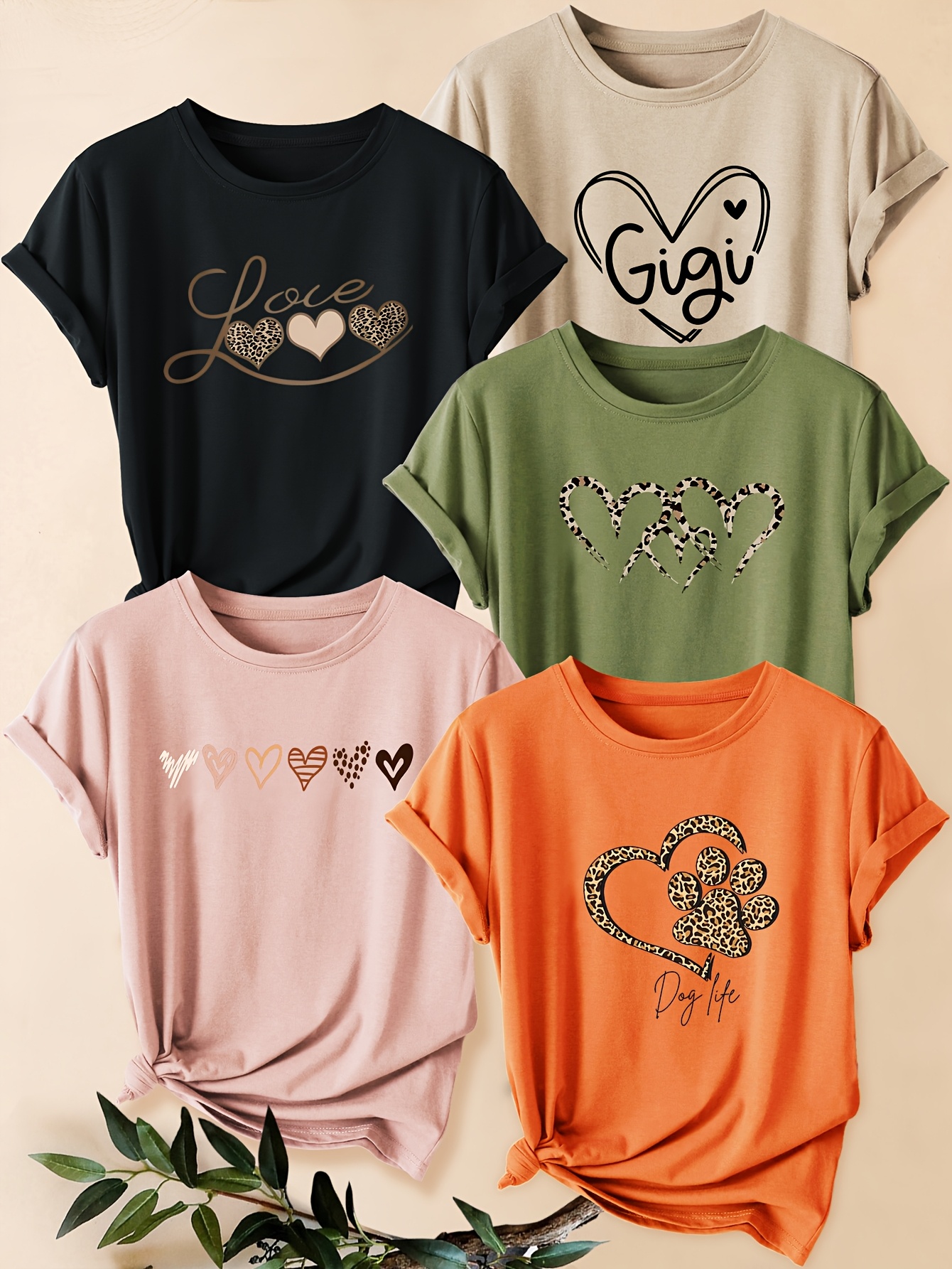 heart shirt sold on Temu United States