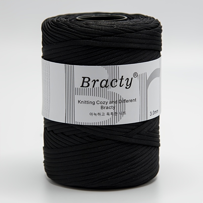 TEMU 3 mm Strick- und Häkelgarn - 150 g (109 Knäuel pro Bündel), glatte Textur, verschiedene Farben erhältlich, für Häkeltaschen, handgemacht,