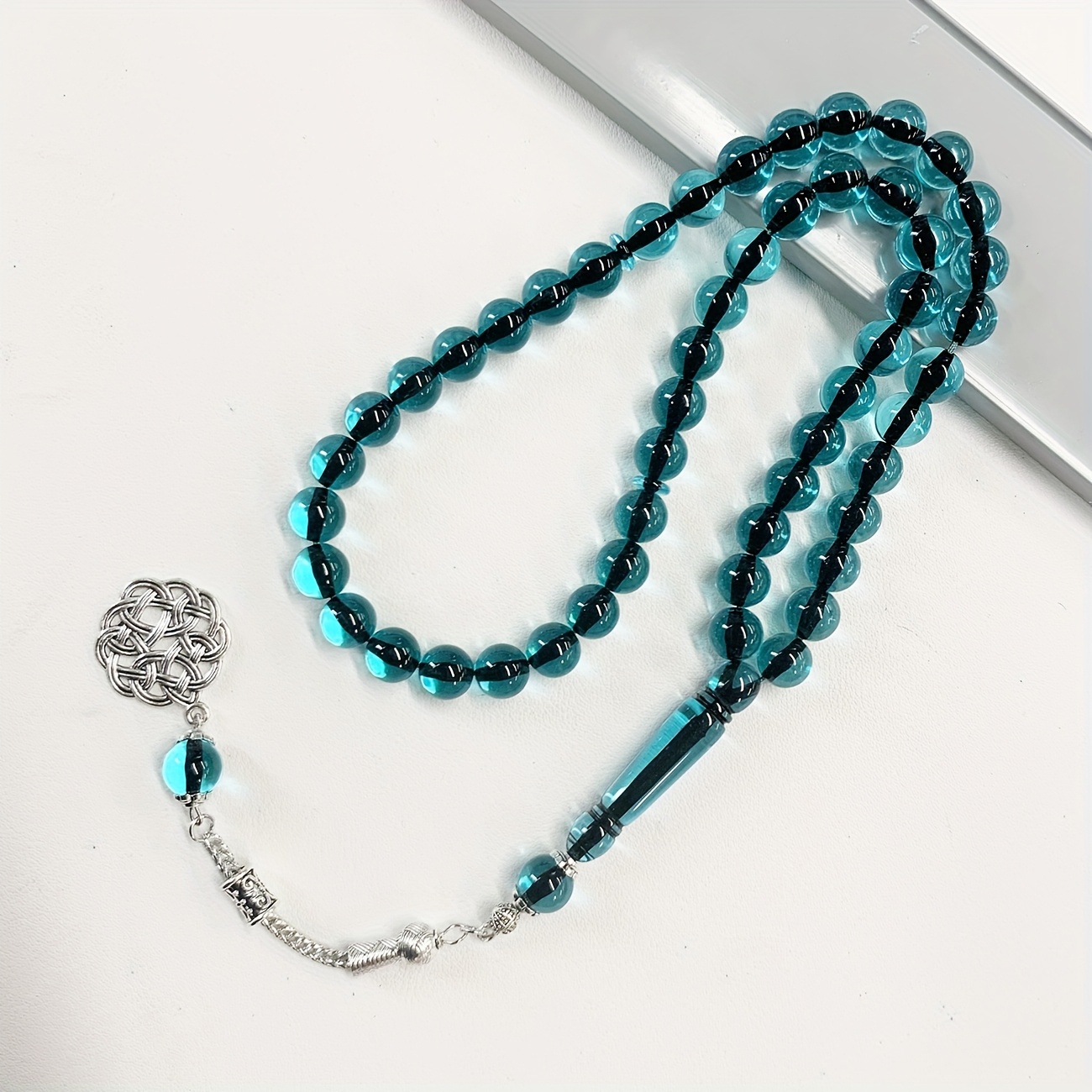 solid color translucent 45pcs acrylic bead bracelet prayer beads gift elegant and beautiful suitable for daily prayer gifting