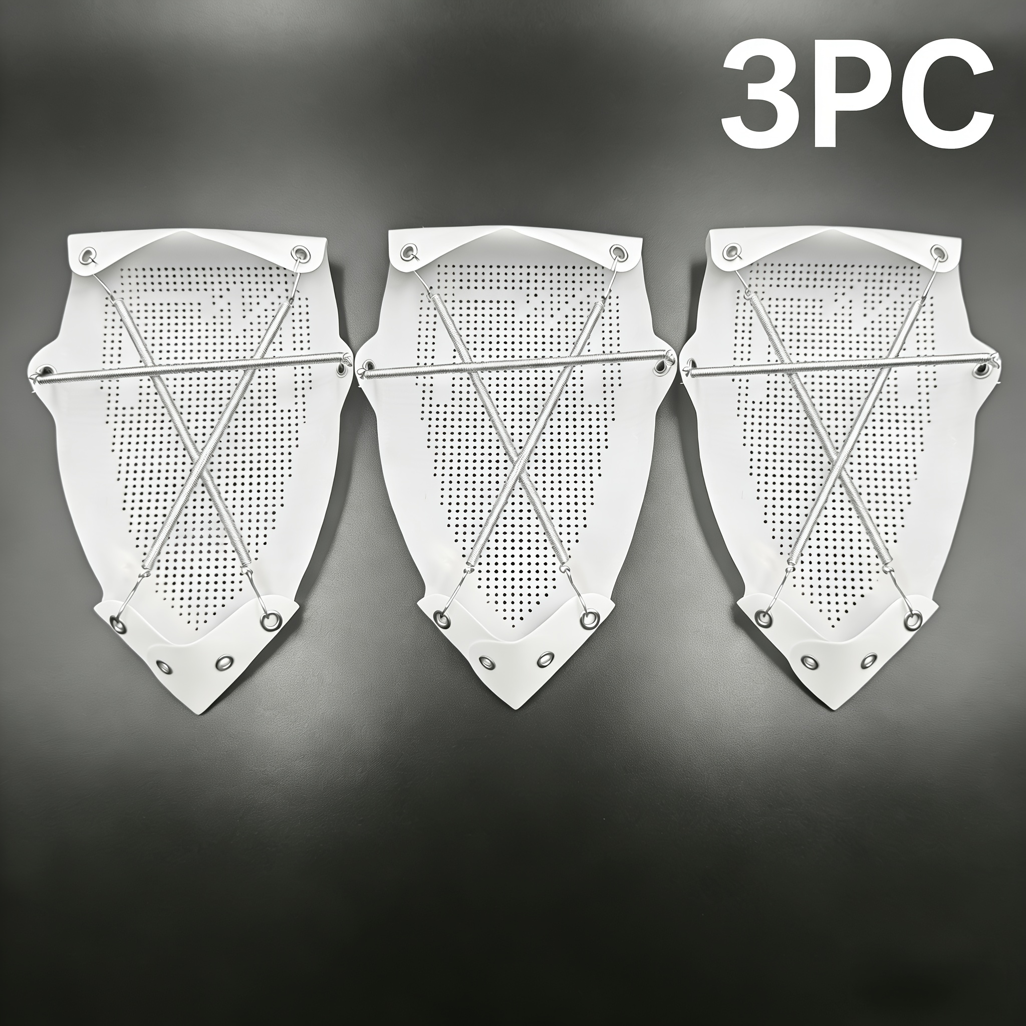 TEMU 3pcs Of Pvc Universal Ptfe Iron Boots, Heat-resistant Ironing Shoe Covers, Clothing Protective Covers, Suitable For Households And Clothing ,