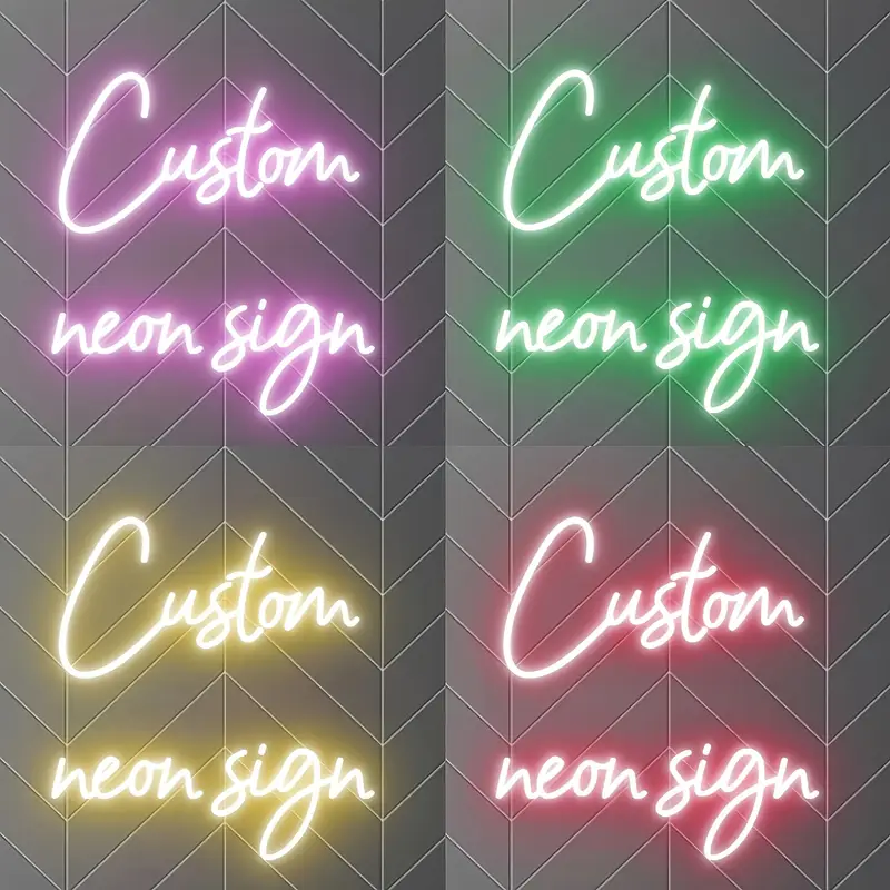 Insegna Al Neon 'Buon Compleanno' | LED USB 42x31cm - Decorazione Per Feste E Pareti - Foto 6
