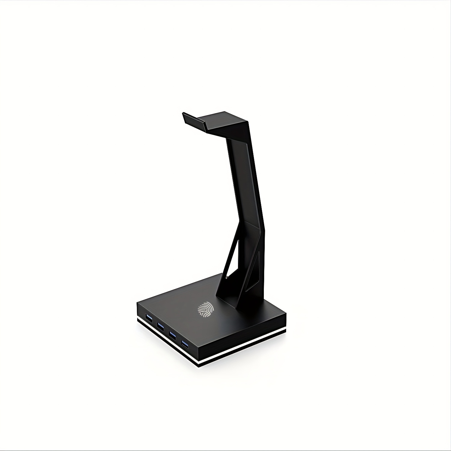 TEMU RGB Gaming Stand 4*USB 2.0 Headset Stand Gaming Hoofdtelefoonhouder voor Gaming PC Accessoires