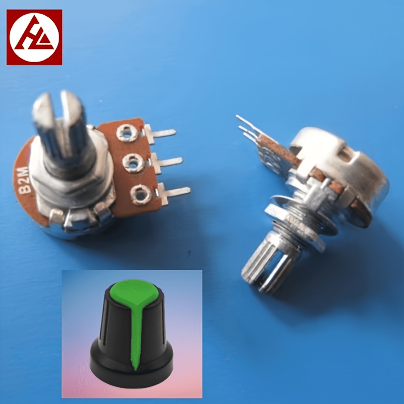 Produktbild von 10 Stück Trimmer-Potentiometer 10K Ohm – Oben Einstellbar, Linear, 11x6,5x5 Mm – Für PCB, DIY & Elektronik