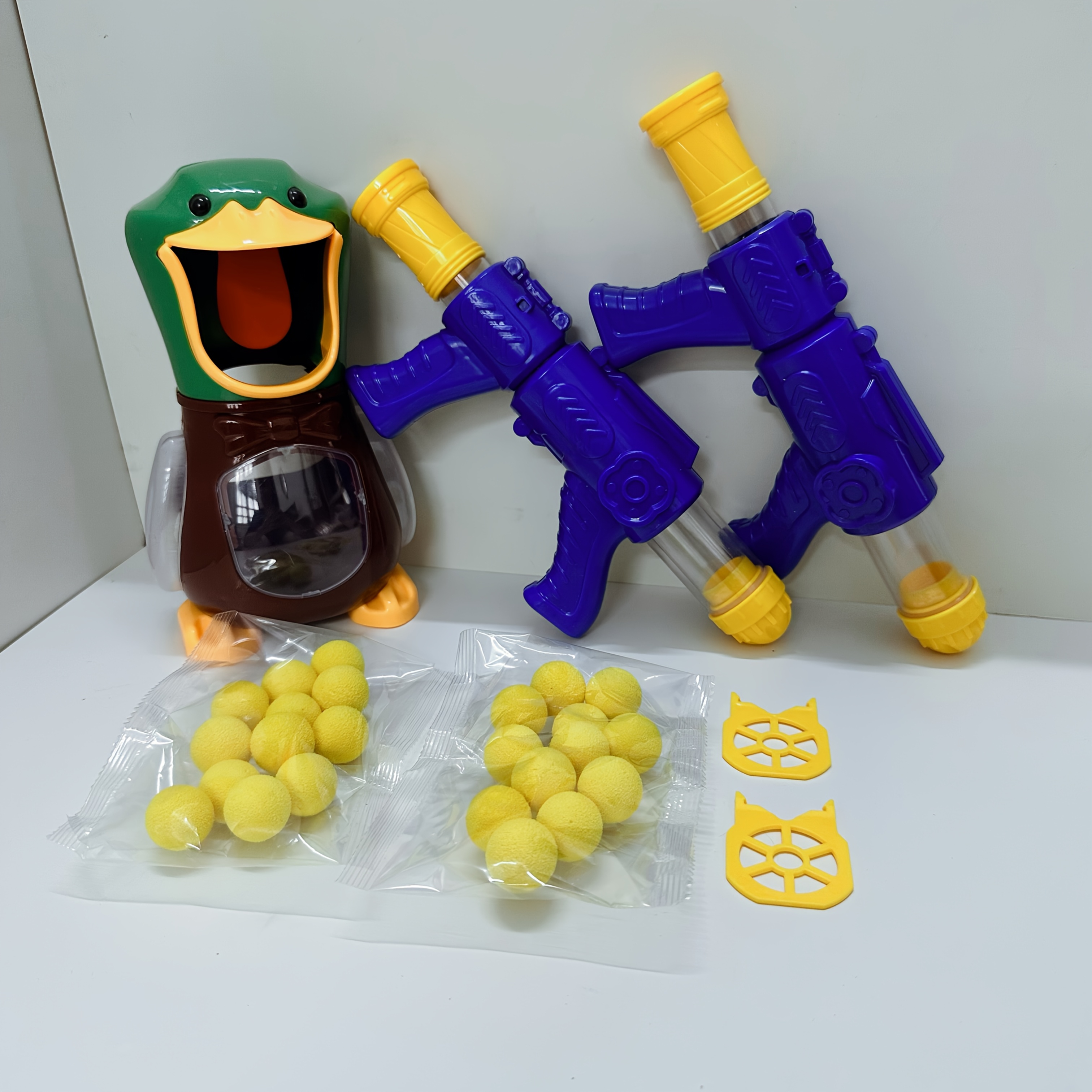 Image of New Shooting Game Toy, Pneumatic Competitive Game Set, Fun Duck Shooting Game, Suitable For Indoor And Outdoor Play, Multiplayer Game
