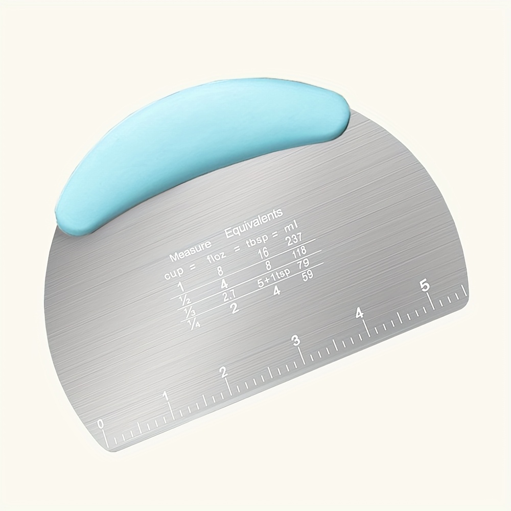 1pc Multifunctional Kitchen Pastry Tool, Suitable For Baking, Bread Making And Fondant, Food Safety, With Measurement Marks, Baking Tools