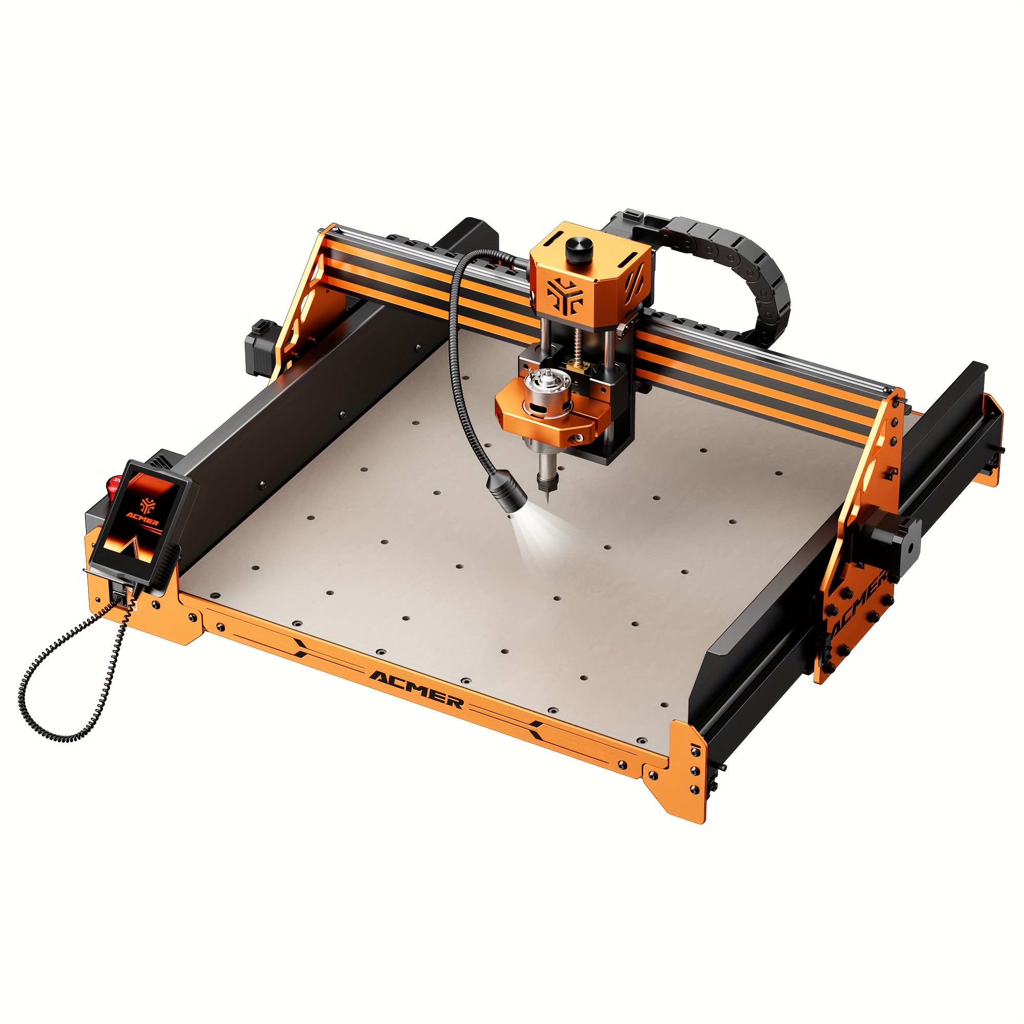 TEMU Top Picks For Halloween And Christmas Gifts: Acmer Cnc Engraver With Emergency Stop Switch, Work Area Dimensions 400 X 400 X 80mm. The Perfect
