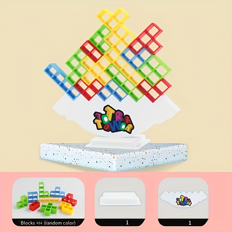 Balance Challenge, Multiplayer Interaction/competition, Game, Entertainment Party Game, Balancing Stacking Toy For Gatherings And Travel Games. Color Random