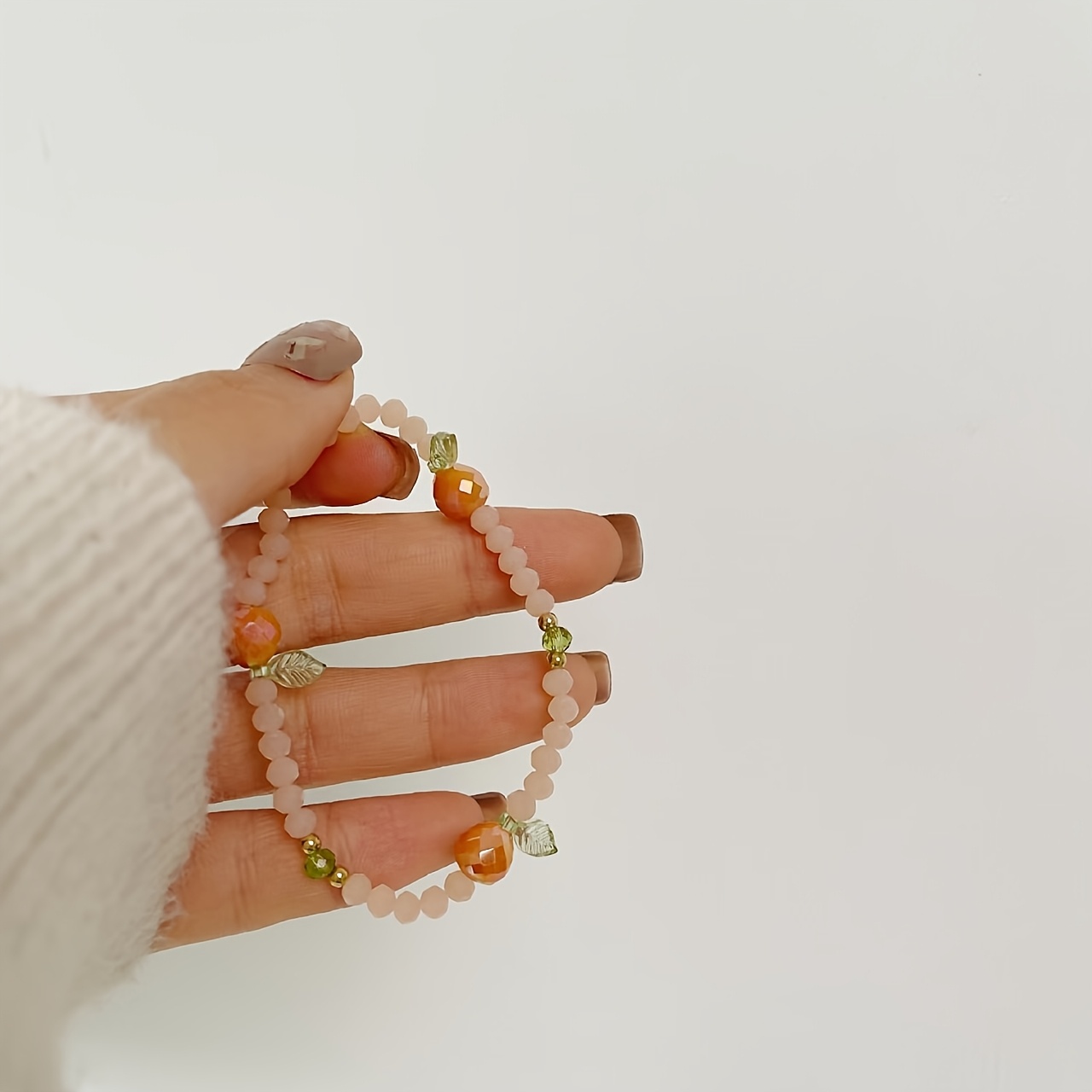 Creative Fruit Pattern Beads Women Fashion Bracelet for Summer
