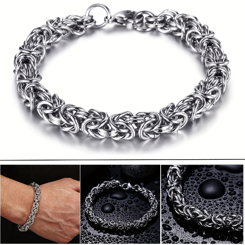 

1pc Silver Plated Minimalist Bracelet, Wear, Birthday Gifts, And , Stylish, , And Low-allergy Jewelry.