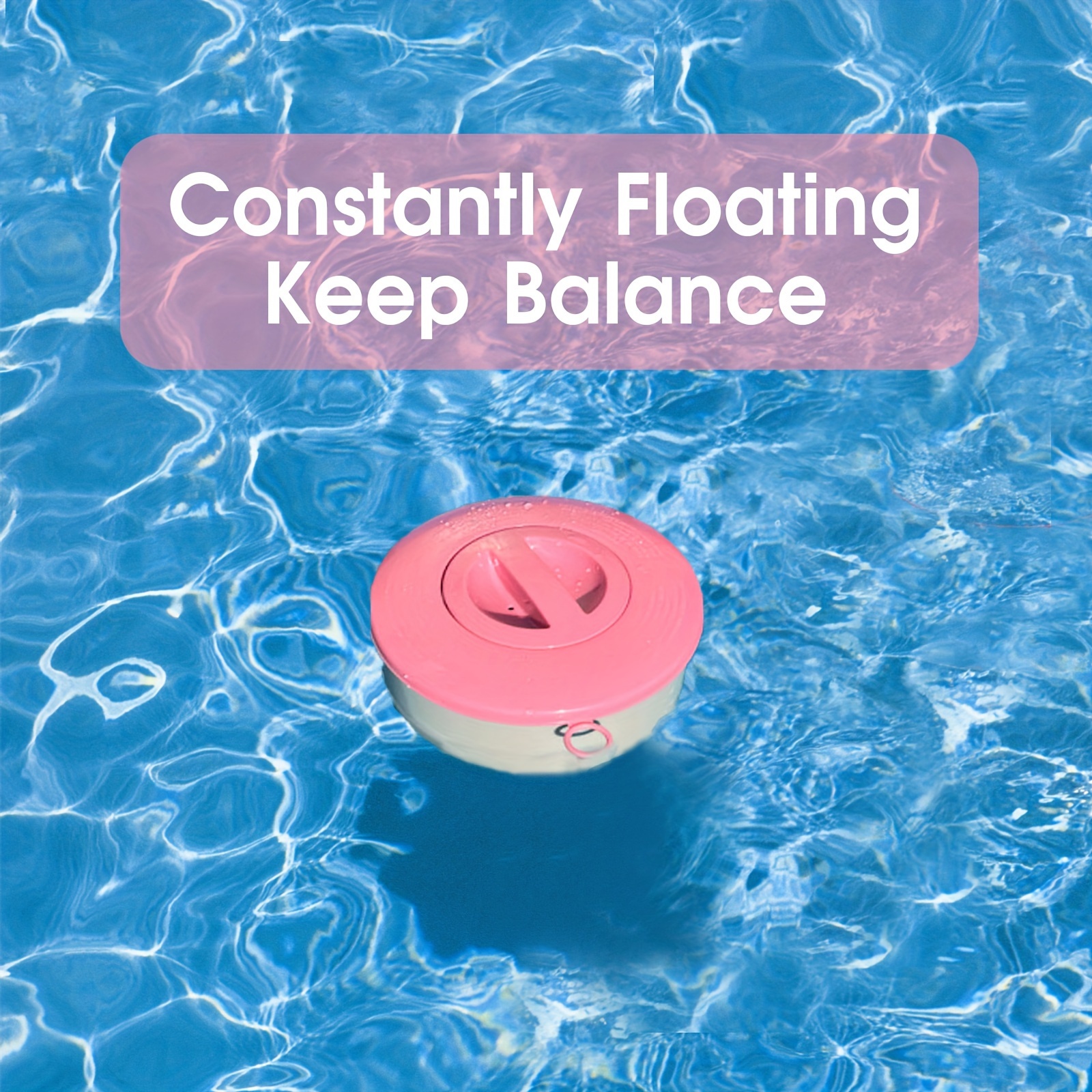 

Adjustable Floating Pool Chemical Dispenser For 3" Chlorine/bromine Tablets - Collapsible , Fits Inground, Above Ground Pools & Spas