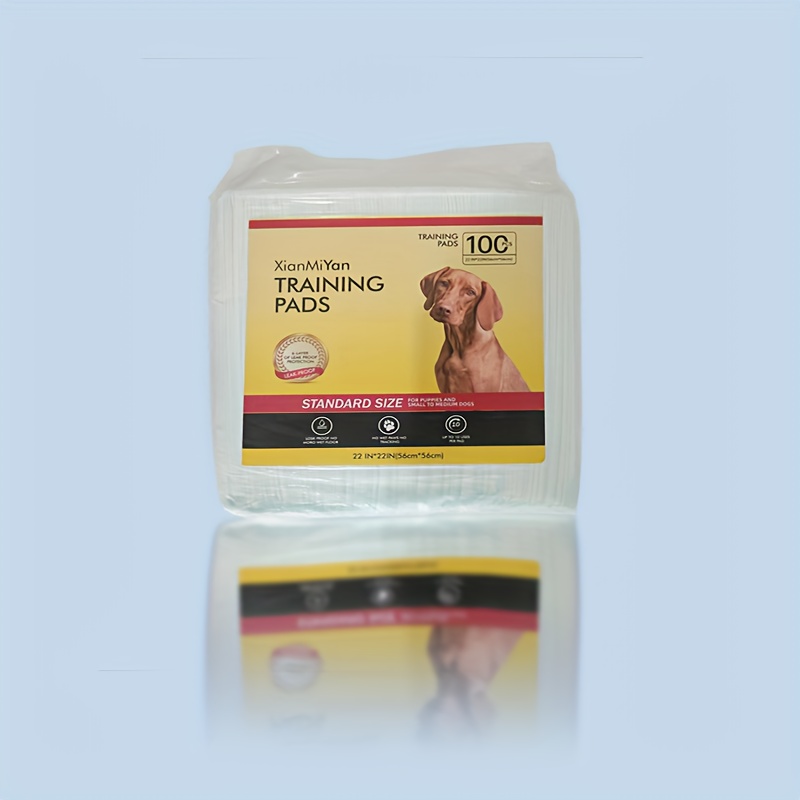 TEMU Extra Large Dog Pee Pads 22" X 22", Extra Large Training Puppy Pee Pads, 6 Super Absorbent And Leak Proof, Disposable Pet Pee Pads And Poop Pads For Cats, Dogs, Puppies And Other Pets