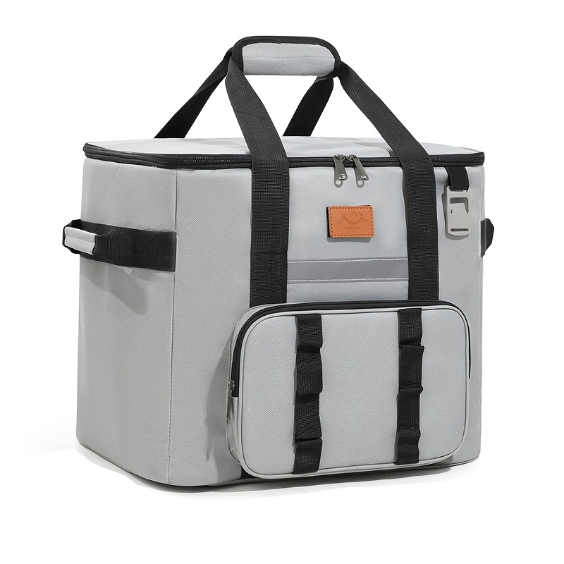 【美品】QUICK PACK 9【GRAY WHITE】 geantă termoizolantă 40l cutie izolată cu folie de aluminiu - Temu