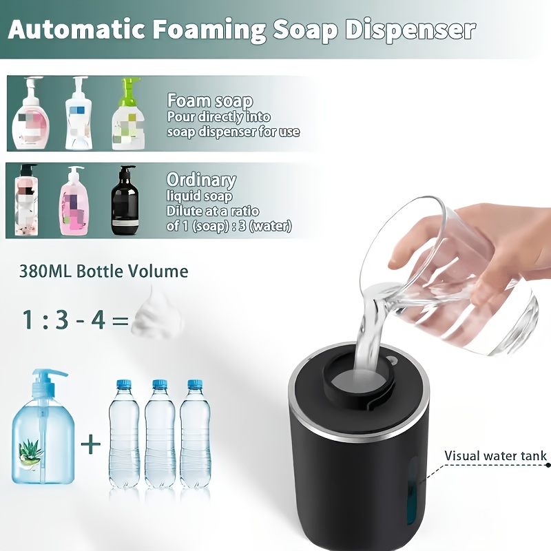 automatic sensor for dishwashing detergent kitchen hand soap machine dishwashing soap liquid washing spirit   dispenser Product details 6