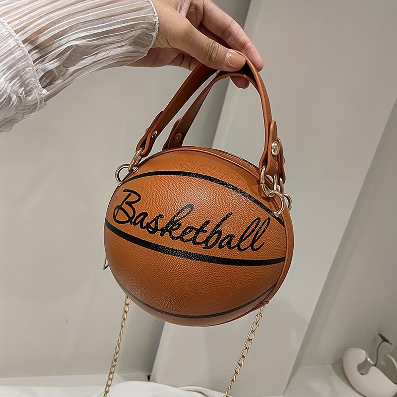 bandolera forma balón baloncesto mujer bolso deportivo Temu Spain