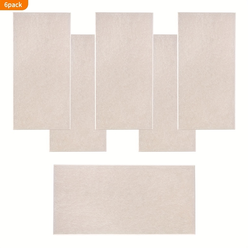 TEMU A Set Of 6 Self-adhesive Insulation Panels, 12×24×0.4 Inch Acoustic Wall Tiles, Suitable For Offices, Recording Rooms, Home Offices, Etc., Noise