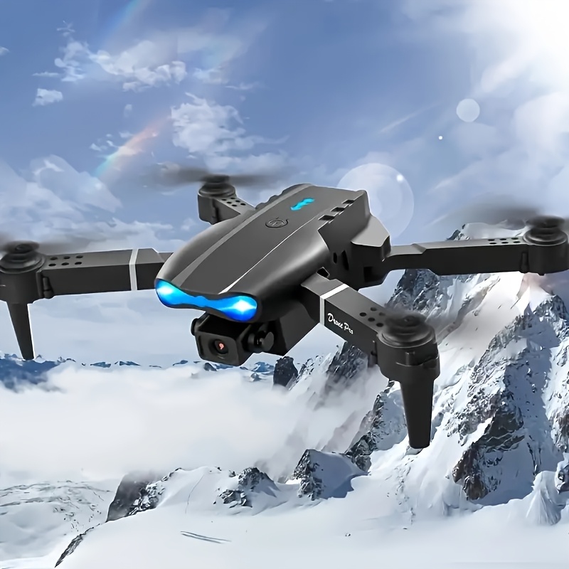 popular e99 pro folding   with   hold   flight easy to   suitable for beginners and aerial photography enthusiasts features wi fi function   hovering indoor outdoor foldable   visual positioning auto return mobile app control perfect gift for men on christmas halloween thanksgiving details 2