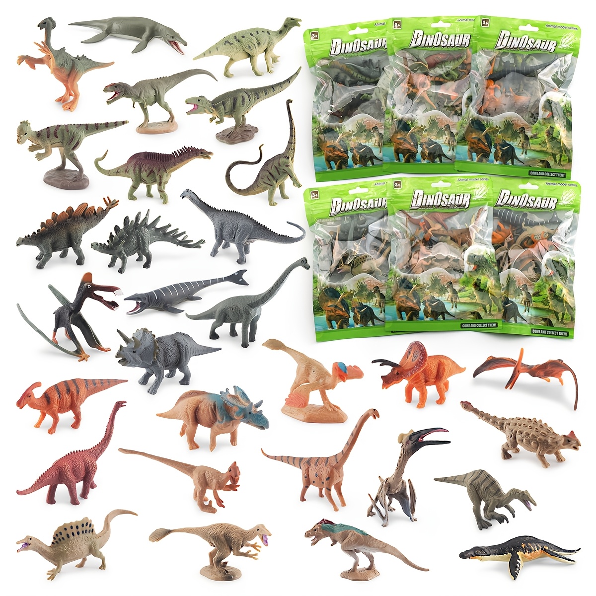 model dinosaurs sold on Temu United States