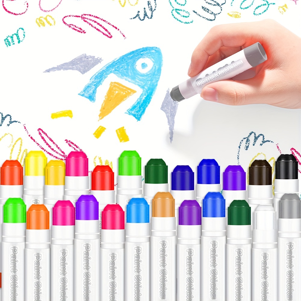  Rotulador artístico de 24/36 colores, bolígrafo de acuarela,  triángulo lavable, juego de bolígrafos de acuarela para niños, juego de  rotuladores de dibujo para niños (36 colores) : Arte y Manualidades