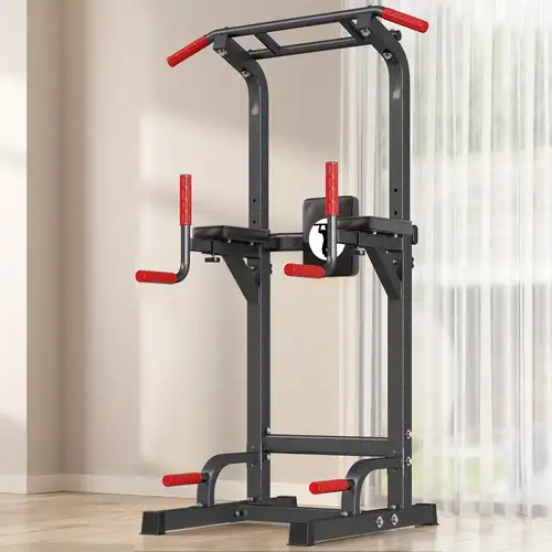 SogesHome Power Tower Pull Up And Dip Station Adjustable Height Dip Stand 2048x2048