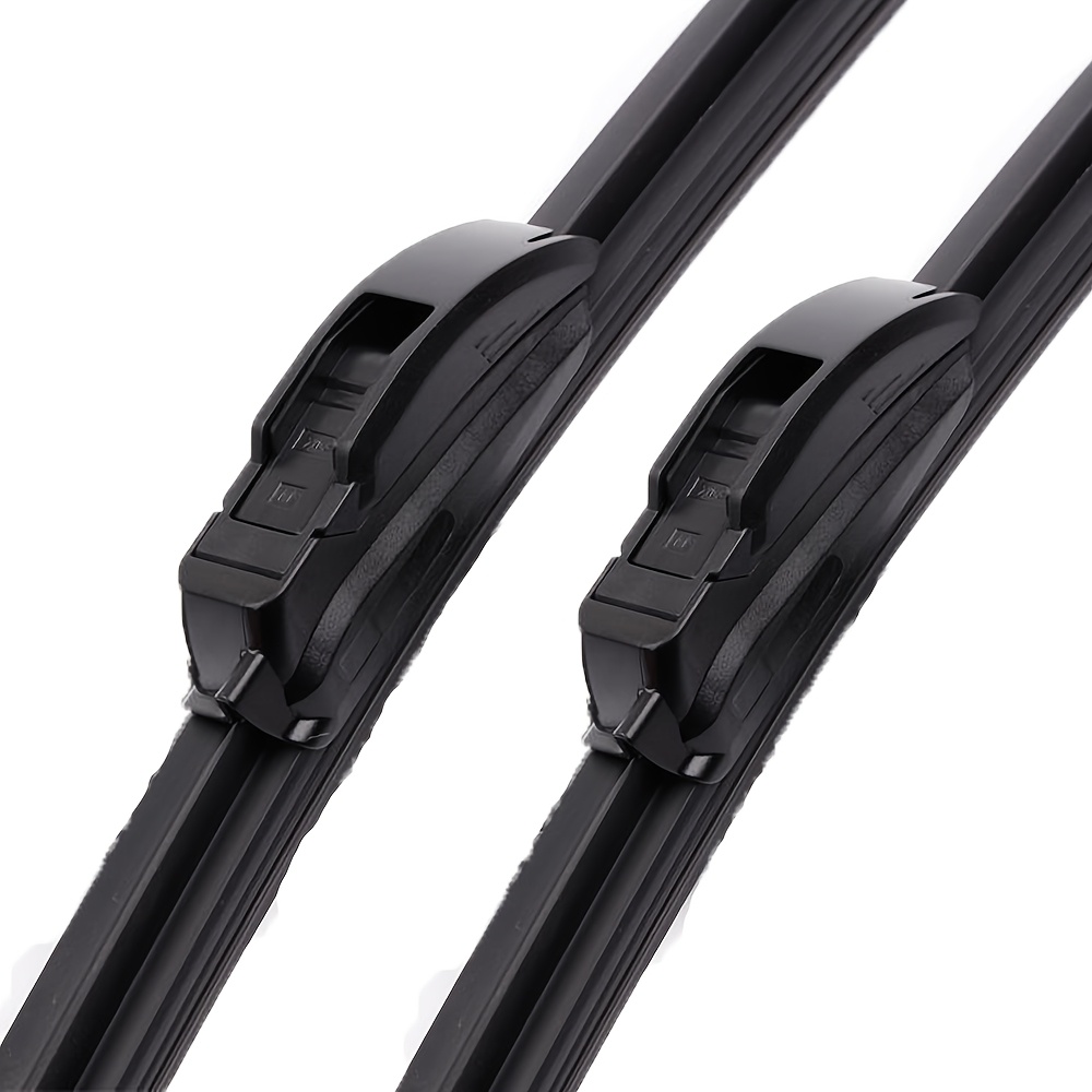 TEMU Suitable For Corolla 2007-2018 Wiper Blades, 2pcs Set With 11 Rubber Strips