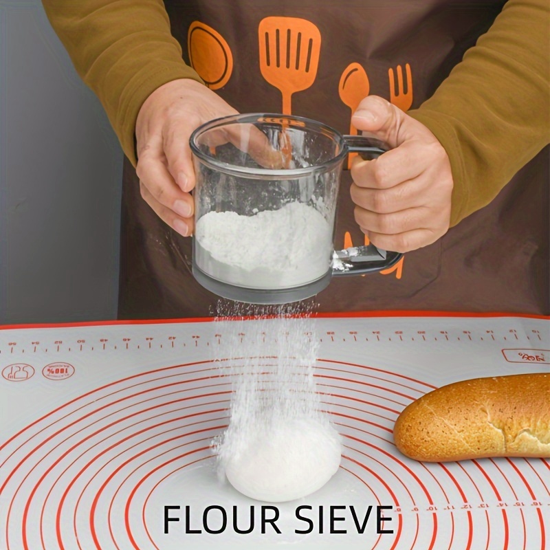 

Easy-sift Flour Sieve - Durable Plastic, Food-safe Baking Tool For Home Chefs