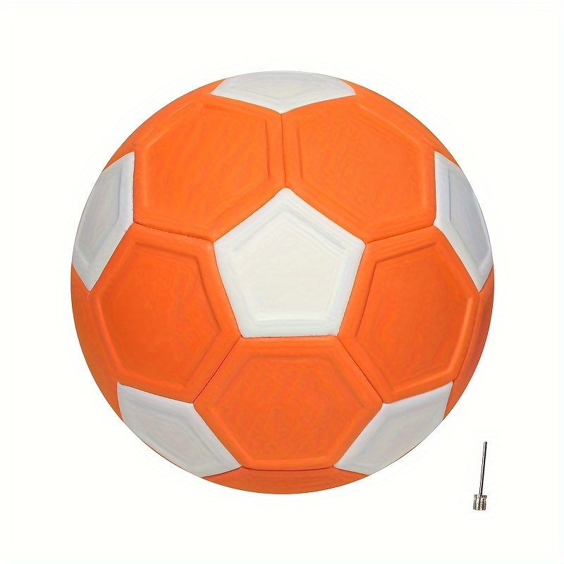

Size 4 Recreational Soccer Ball, Rubber Lines Curve Eva Sports Soccer Football, Suitable For Indoor Outdoor Party