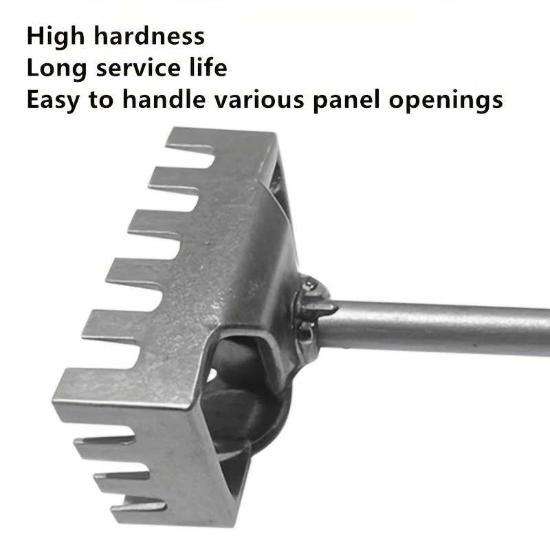 1 件套筒冲孔工具 86 毫米重型钢轻松钻孔开槽用于电插座非常适合电锤钻锤钻配件轻松操作耐用结构细节 4