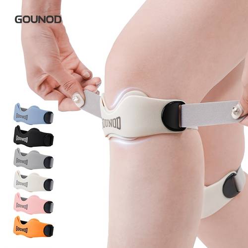 imagen del artículo 1 pieza/2 piezas soporte de rótula de silicona ajustable con relleno de , la presión en la , correa para de , correr, baloncesto, entrenamientos , , , , rosa