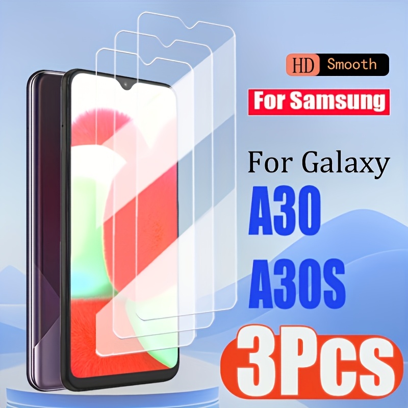 3 zaščitnega stekla za zaslon, primerno za for Samsung for Galaxy A30 in for Galaxy A30S, kaljeno steklo