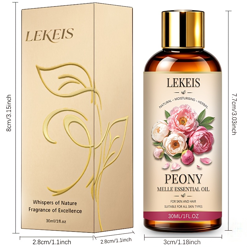 Peony Essential Oil for Multifunctional Skin and Hair Care