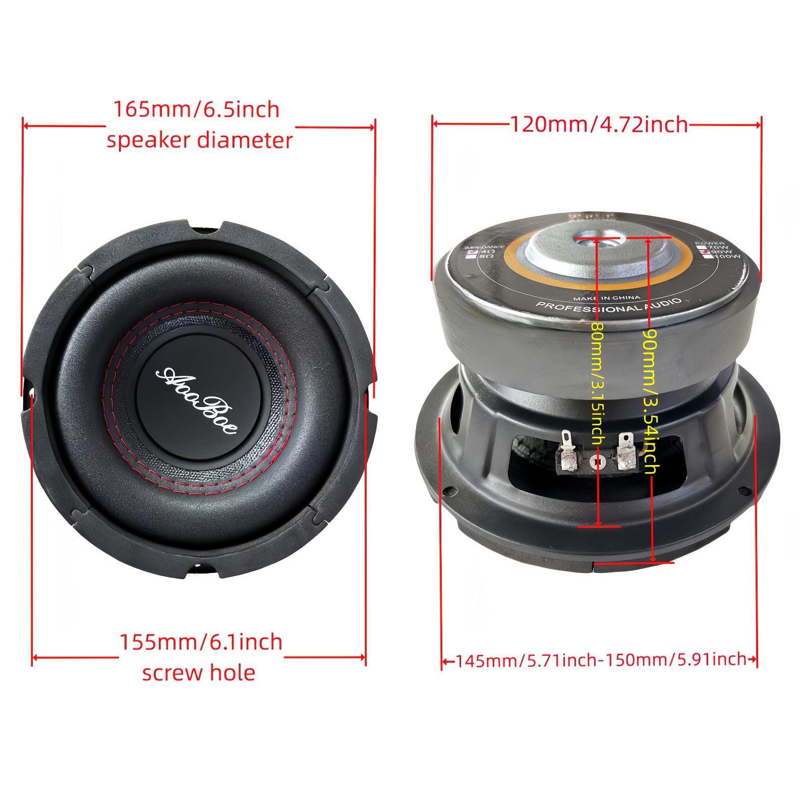 subwoofer speaker 90w 87db high audio Temu Philippines