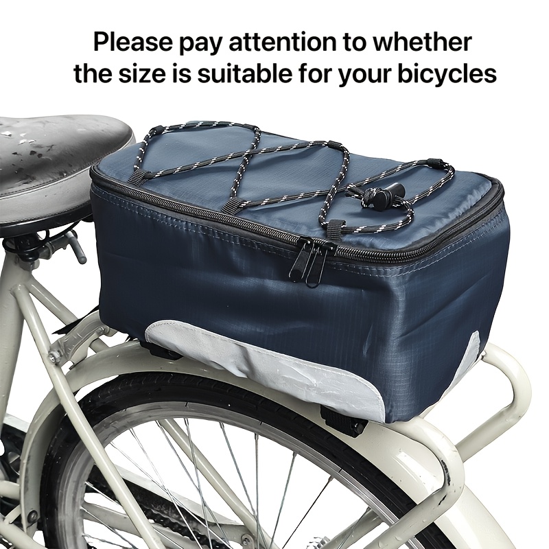 E-shop Fahrradtasche, Gepäcktasche. Geeignet für Rennräder Mountainbikes, sowie eine Outdoor-Radmontagetasche mit reflektierendem Gepäckträger