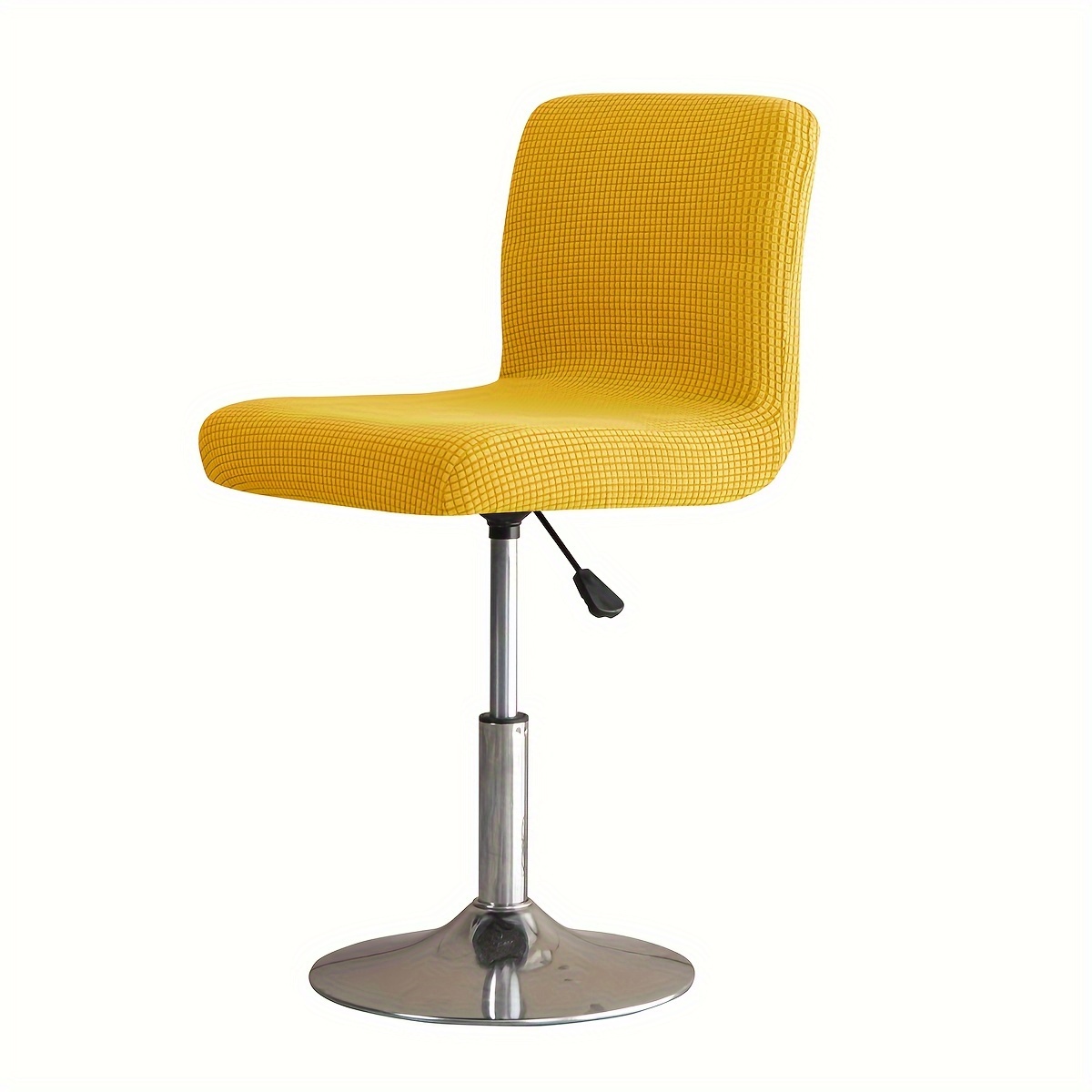 TEMU 1 Housse de tabouret de bar extensible pour maison, hôtel, club, barrot rotatif, en velours d'orge, haute
