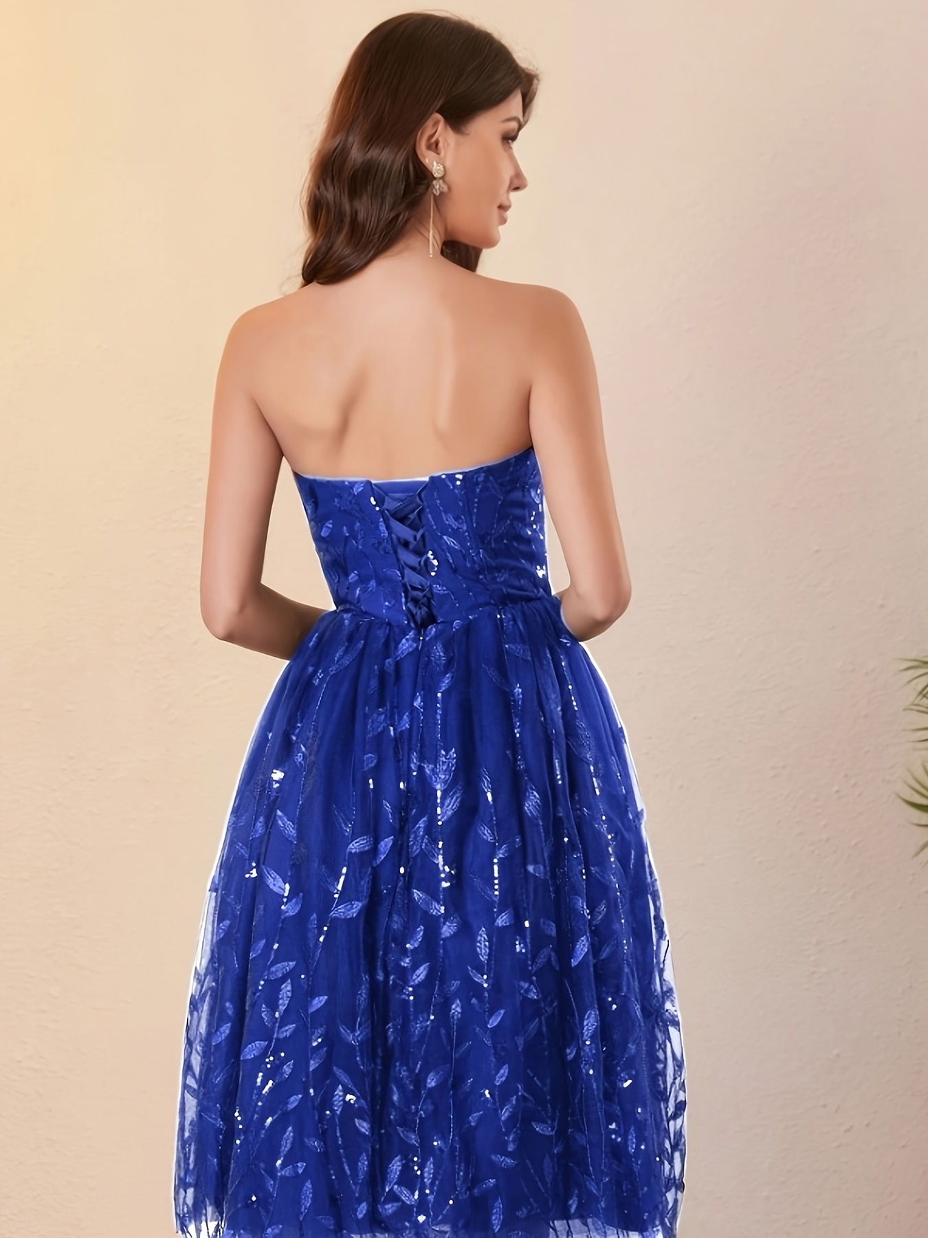 womens evening gowns fashionable elegant wine red halter - Temu United  Kingdom