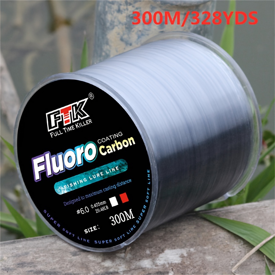 

Fil de pêche à la carpe en nylon monofilament 300m 1pc FTK, équipement de pêche en extérieur