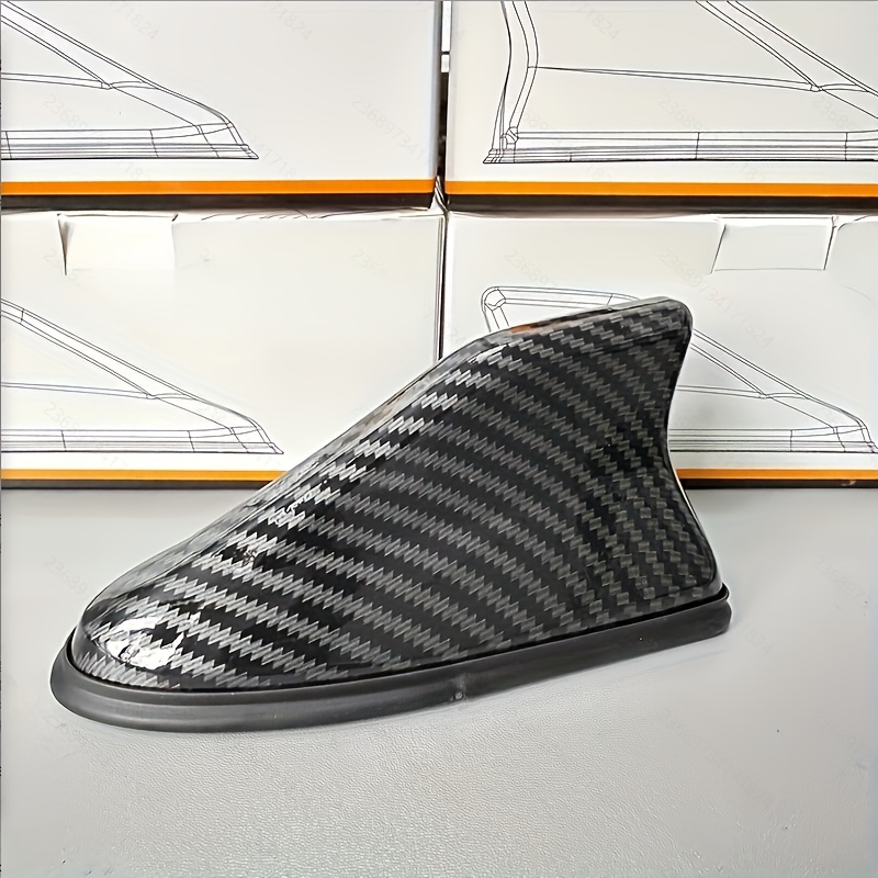 Image of 1pc Universal Antenna Abs Roof Antenna Cover | Car Radio Reception, , Stylish Exterior Upgrade Car Accessory
