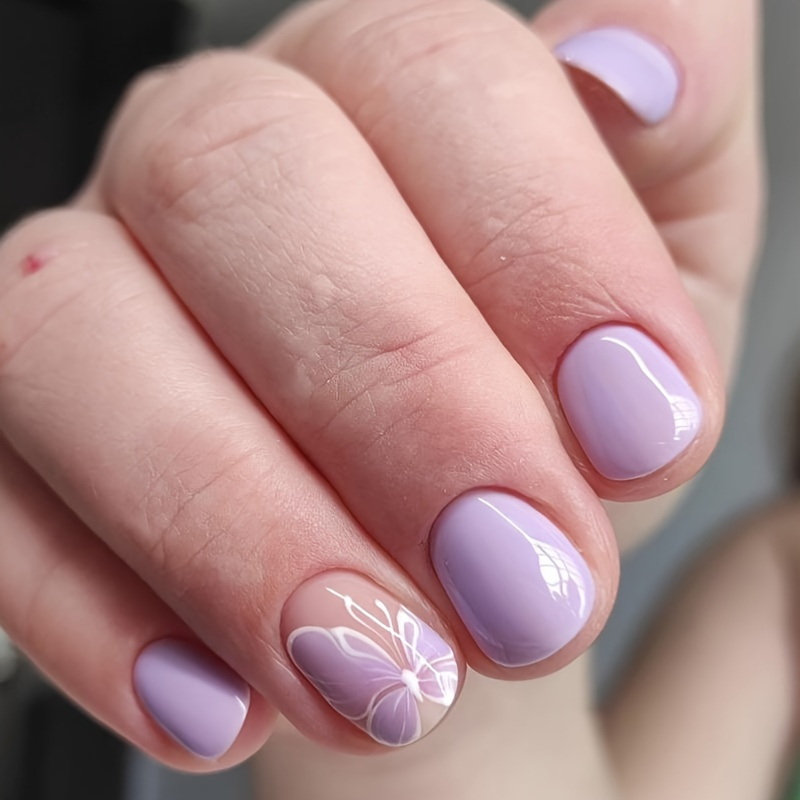 Nail Designs With Purple - Temu