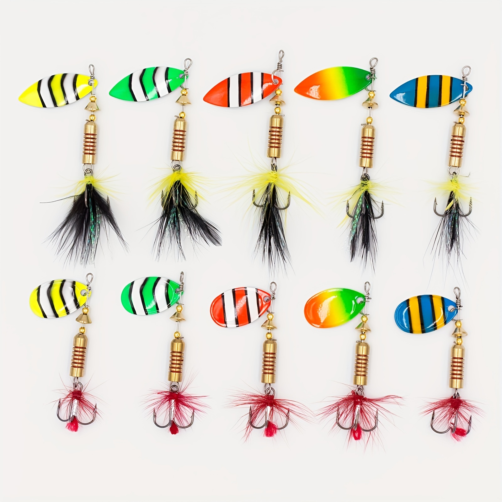 1pc Double Hook Spinner Fishing Lures With Sequined Thunder Frog Bait -  8cm/13g - Enhanced Attraction And Durability - Sports & Outdoors - Temu  Canada