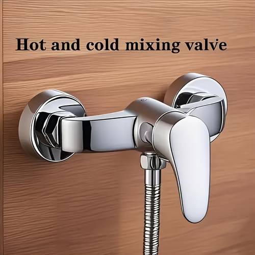 household bathroom shower mixing faucet shower set bathtub bathroom water heater and cold christmas gift