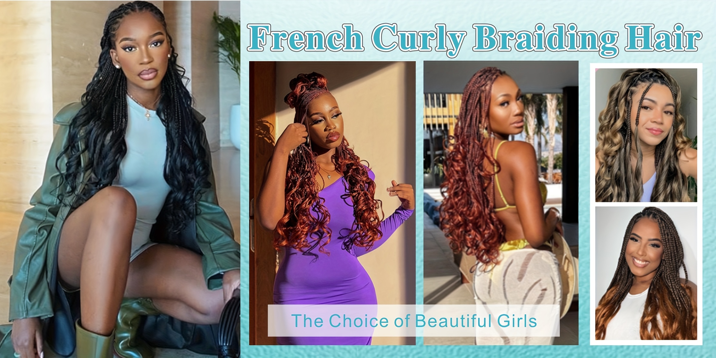 7 packs french curl braiding hair 16 inch curly braiding hair french curls braiding hair extensions for   16 inch 7packs 1b bug 1  30 details 0