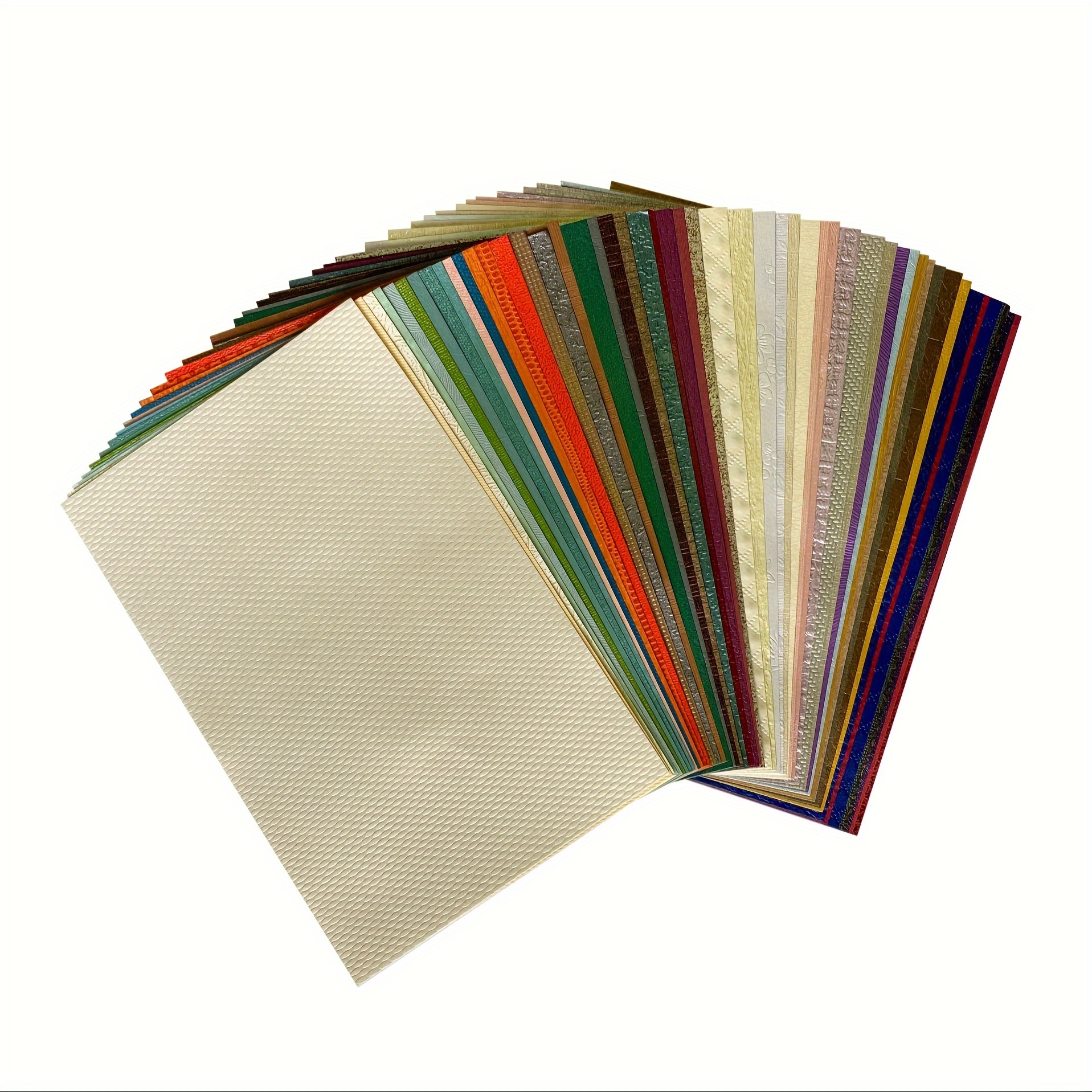 

Collection de cartes en perles A6/A5 - 50 feuilles de carton non répétitives en différents - mate - 150gsm - Parfait pour le scrapbooking, les invitations, les remerciements et les manuels !