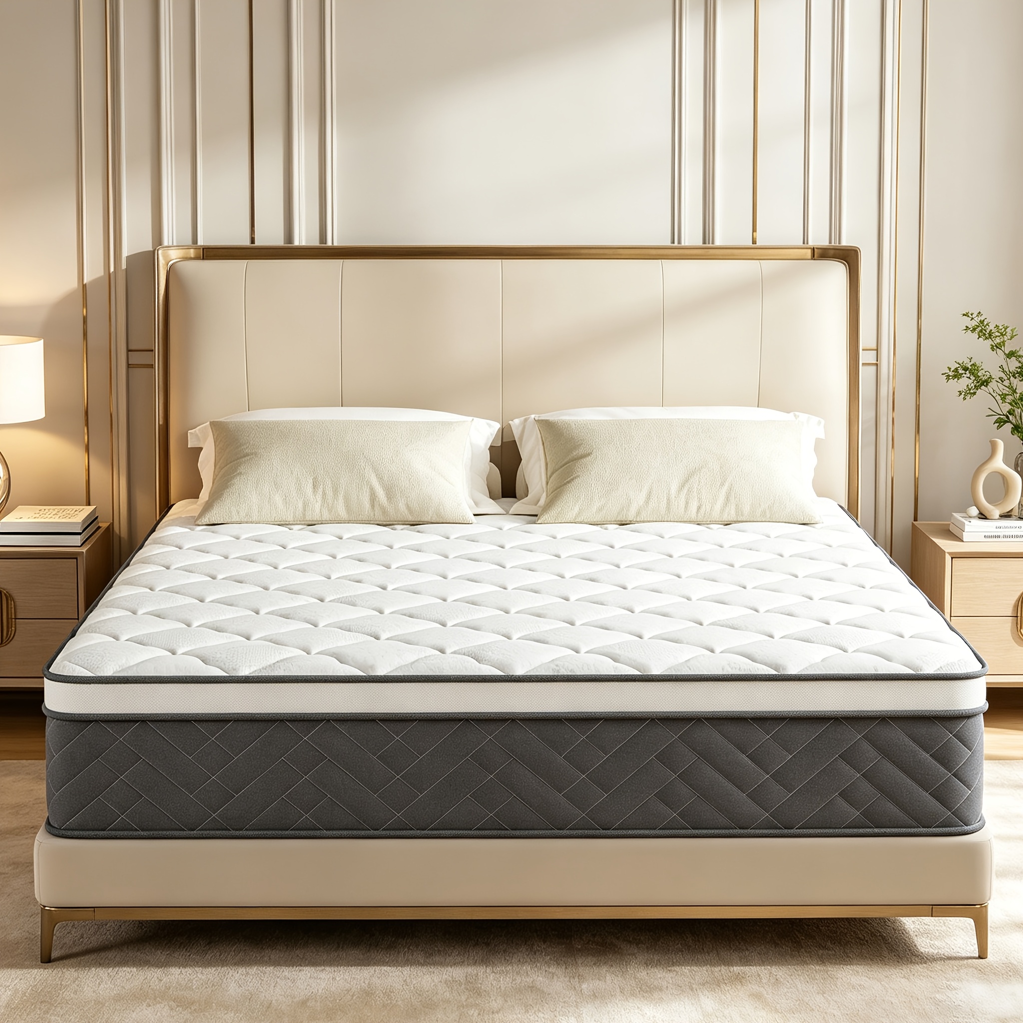 25/30cm 7-zone Memory Foam Mattress Medium Soft, Well-wrapped Edge, Breathable