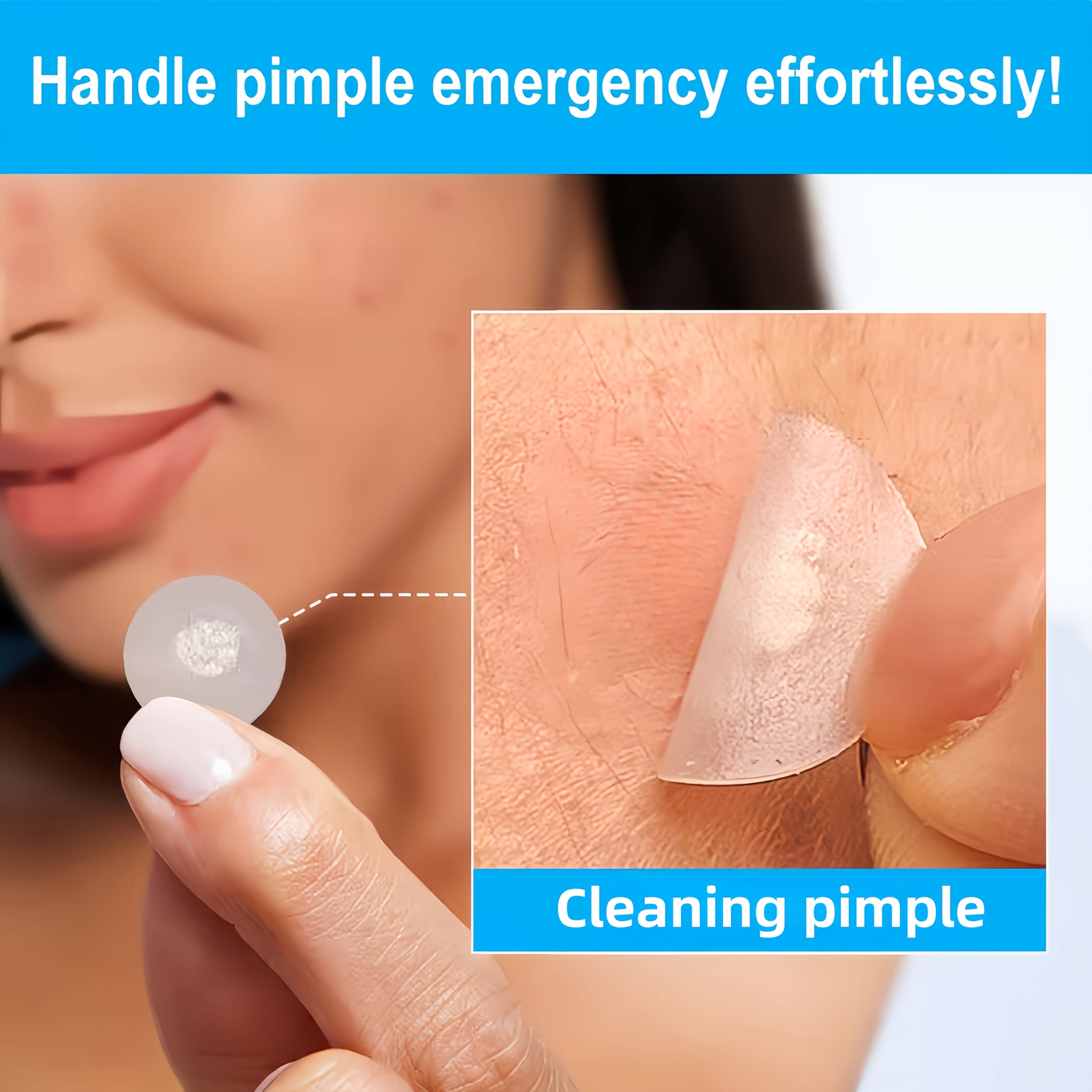 160/640/1200pcs Hydrocolloid Facial Concealer Patches