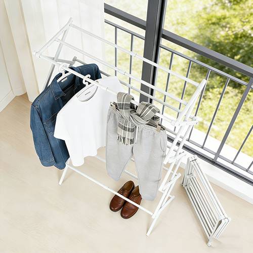 foldable clothes drying rack 3 tier drying rack clothing for laundry metal collapsible portable dryers for laundry use for indoor outdoor can multiple pieces of clothing clothing storage and organization artifact drying racks