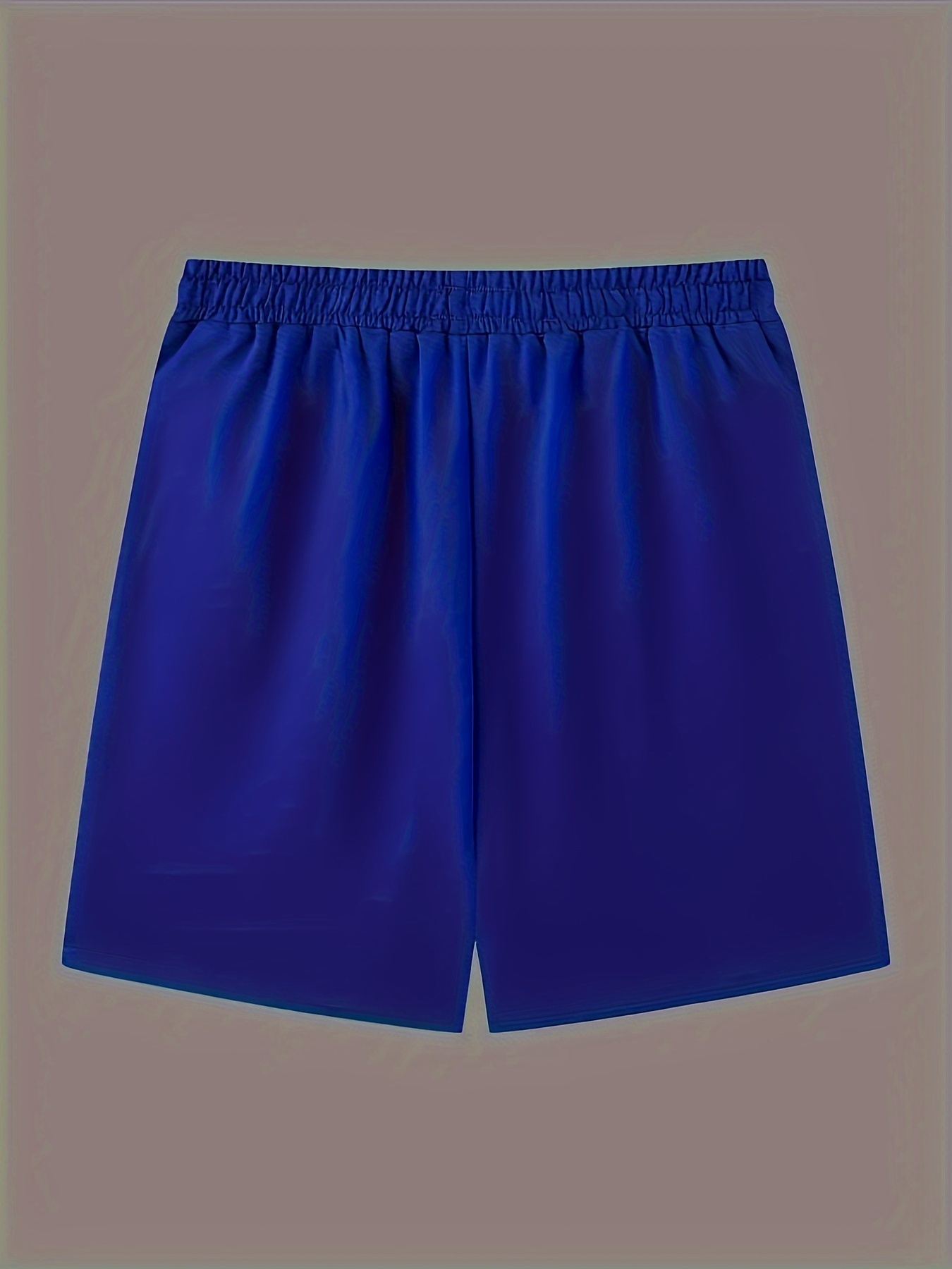 Men's Plus Size Graphic Print Casual Shorts - Bold Lettering & Edgy Design, Elastic Drawstring Waistband, Regular Fit, Hand Wash Only, Everyday Clothing, Streetwear Style, Nontransparent Fabric, PLUS SIZE