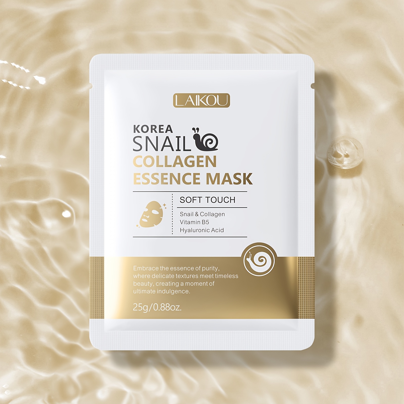 20 komada korejske maske za lice s kolagenom i puževim uljem - maska za ravnotežu vlasišća - maska za lice koja obnavlja sve tipove kože, idealan poklon za rođendan, vo, Majčin dan