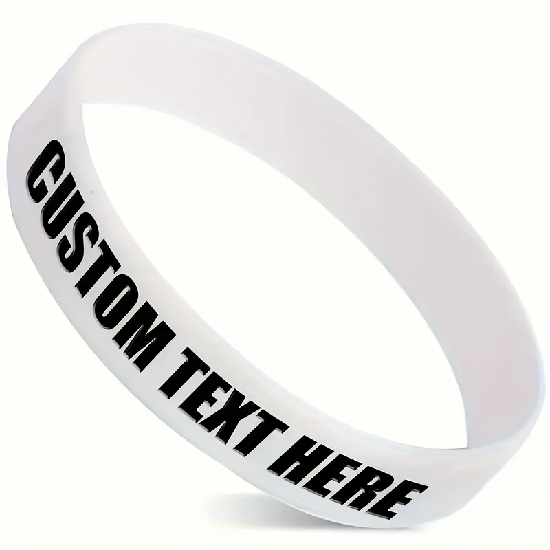 29pcs Custom Silicone Bracelet Set, Gift for Friends & Family