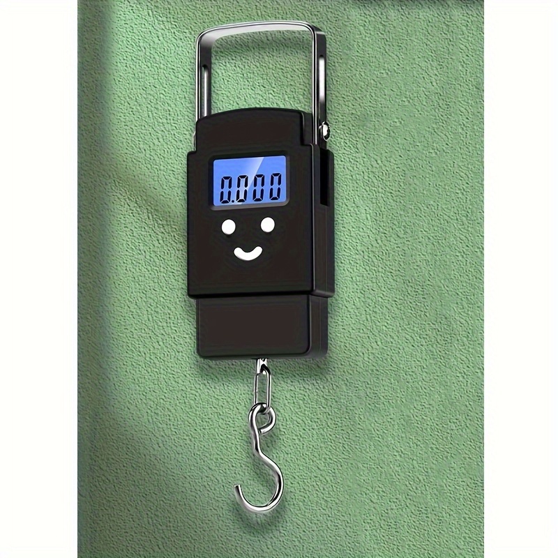 

50kg Portable Electronic Scale, Digital Scale, Scale, Delivery, Food, Dual-use Tools For Men And Women, Ready For Use At Home At . The Scale With Hooks Is Easy To Store And