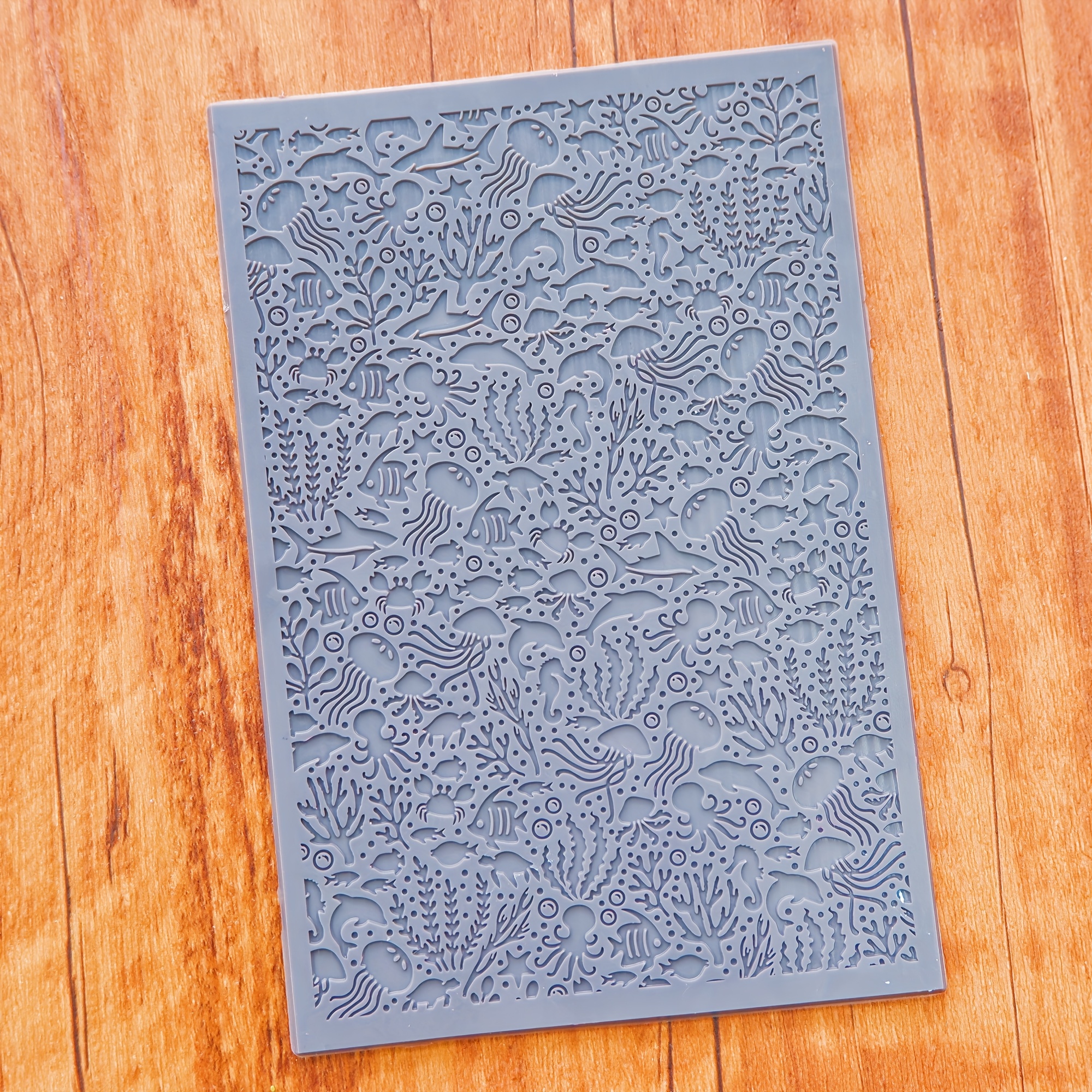 TEMU Summer Vibe Polymer Clay Texture Mats For Polymer Clay Earrings Jewelry Making, Polymer Clay Crafts Making Tools