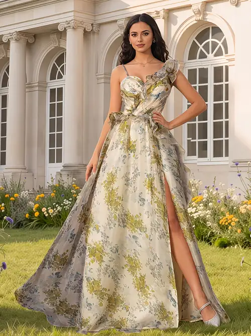 mesh organza dress MNM - MNM Couture K4138